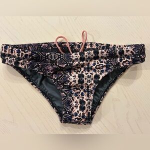 Jolyn Print Bikini Bottoms, M